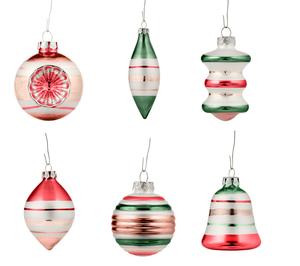 Vintage Inspired Christmas Ornaments 