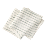 CANVAS Holiday Homecoming Collection Striped Green Table Runner Christmas Decoration, 72x13-in