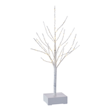 Bouleau de table des Fêtes illuminé CANVAS avec minuteur, 18 po Front_Angled_Right