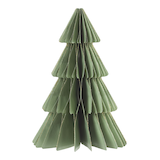 CANVAS Canadian Christmas Collection Small Paper Tabletop Tree, 10-in Front_Flat