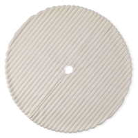 Cache-pied en similifourrure CANVAS Collection Noël blanc, 48 po