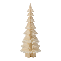 Arbres en papier blanc non illuminés CANVAS Collection Noël blanc, 6 pi Front_Flat