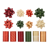 Sacs de choux et rubans de Noël For Living, paq. 36, modèles variés Composite_or_Mixed