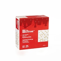 Ampoules de rechange des fêtes For Living, 25 ampoules incandescentes C7 Front_Angled_Right