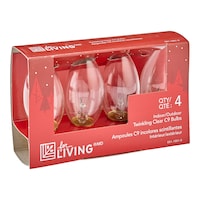For Living C9 Christmas Replacement Bulbs, Clear