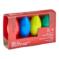 Ampoules de Noël de rechange For Living C9, multicolore Front_Angled_Right