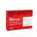 For Living C9 Replacement Bulbs, Clear, 10-pk Front_Angled_Right