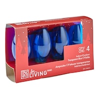 For Living C9 Christmas Replacement Bulbs, Blue