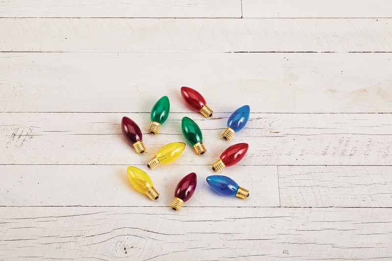 For Living C9 Christmas Lights Replacement Bulbs, 10 Incandescent