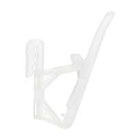 Pinces à pression pour lumières de Noël NOMA, blanc, 100 pièces