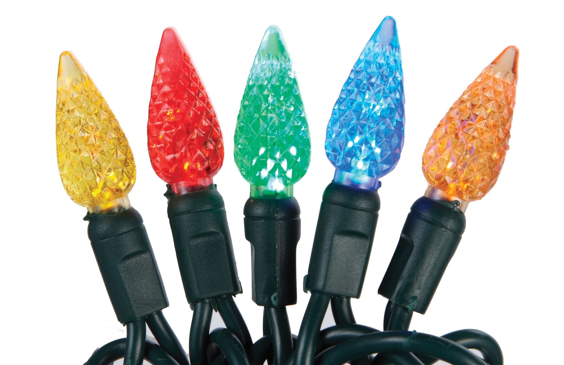 NOMA 100 Outdoor C6 LED Value Pack Christmas Lights, Multicolour