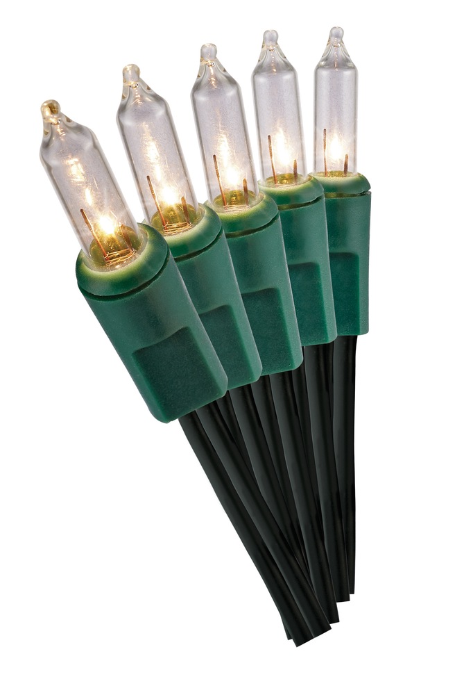 Home Collection 200Mini Indoor Incandescent Christmas Lights, Clear