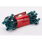 For Living - Cordon à 25 douilles pour ampoule C7 , vert Front_Angled_Right