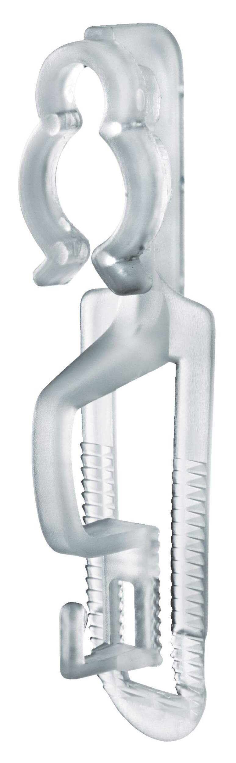 For Living All-in-One Clips for Christmas Lights, 100-pk Front_Three_Fourths_Angled_Left