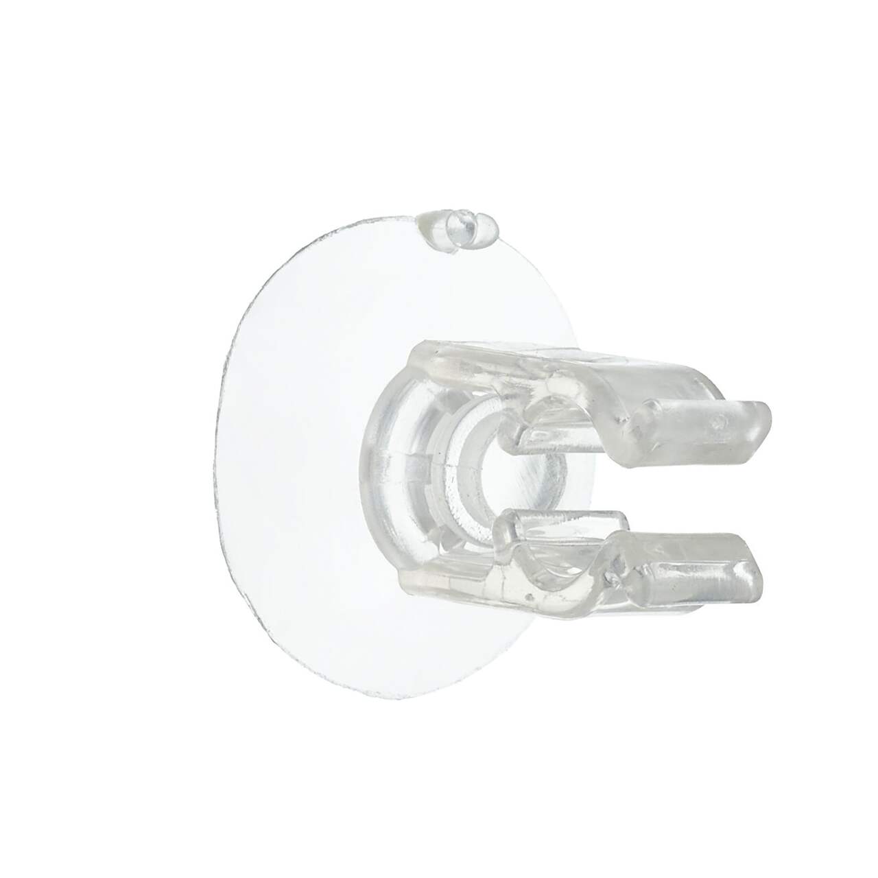 NORTHLIGHT Pack of 2 Clear Large Hanging Christmas Suction Cup Hooks 2.  34316456