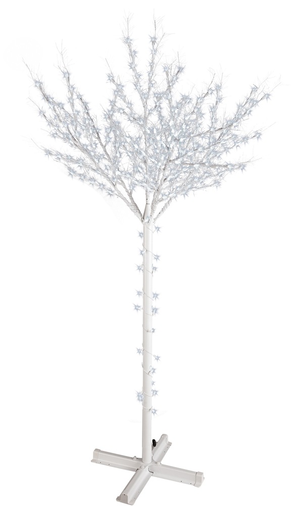NOMA PreLit Pure White LED Winter Tree, 7ft Canadian Tire