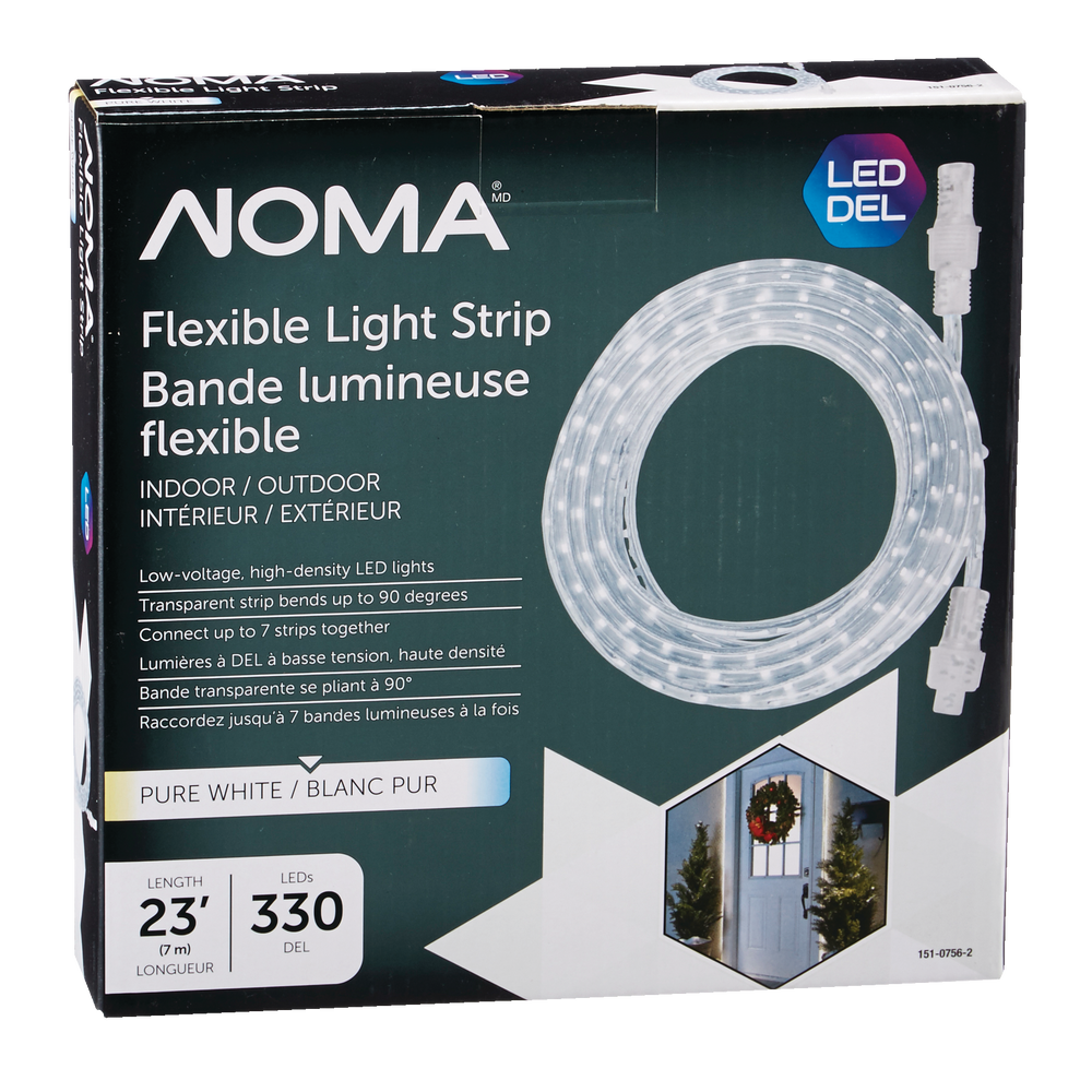 NOMA LED Rope Lights, Pure White, 23ft Canadian Tire