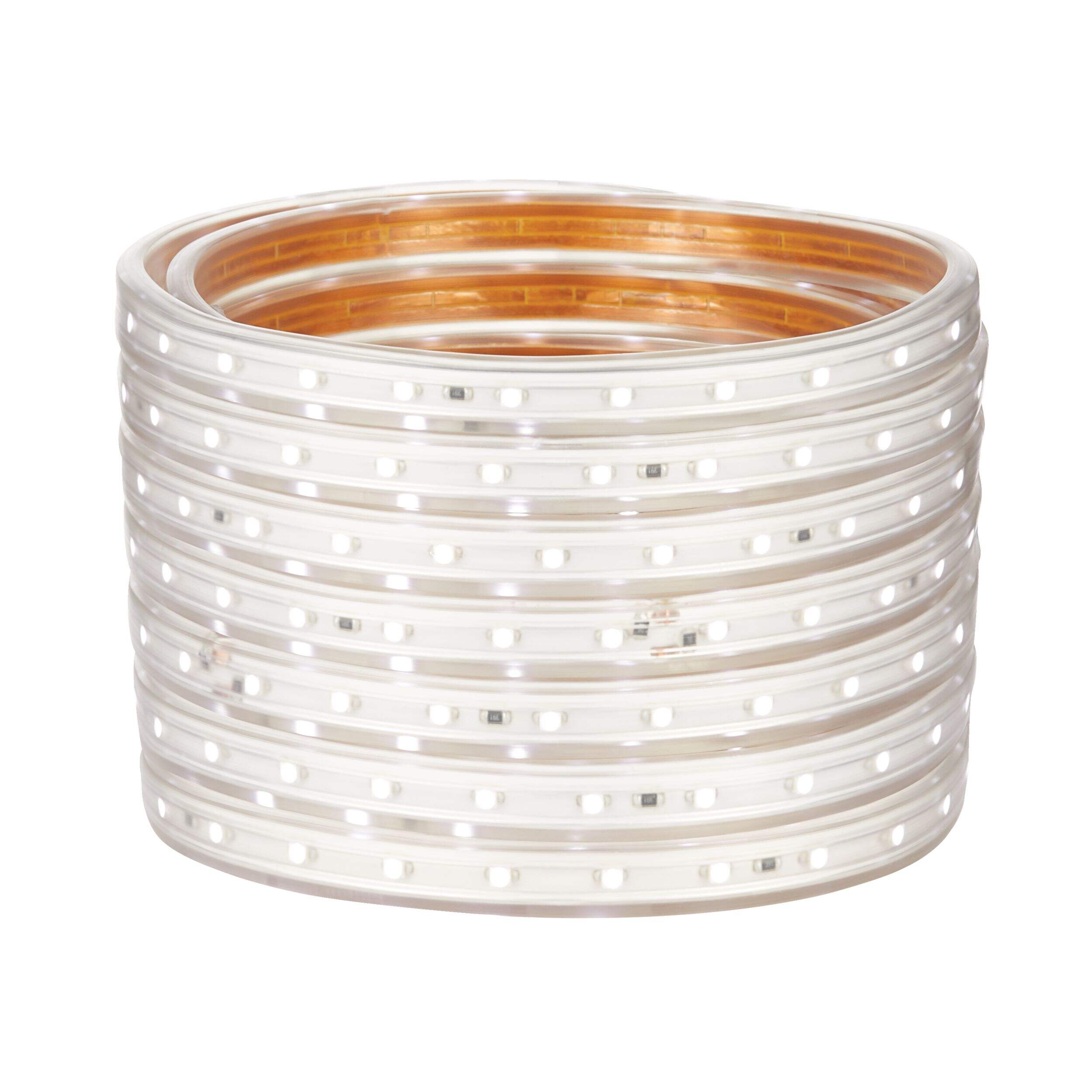 Cordon lumineux de Noël NOMA, DEL, blanc pur, 23 pi Front_Elevated