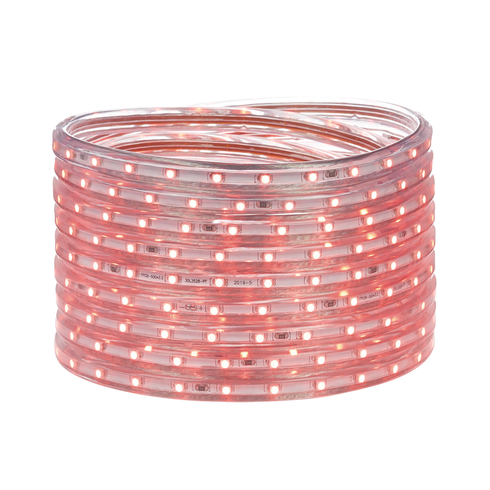 NOMA Christmas Lights Rope Lights, 330 LED Lights, Red, 23ft