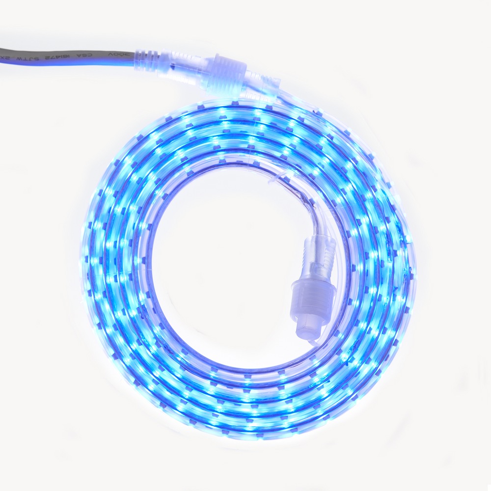 NOMA Christmas Lights Rope Lights, 330 LED Lights, Blue, 23ft