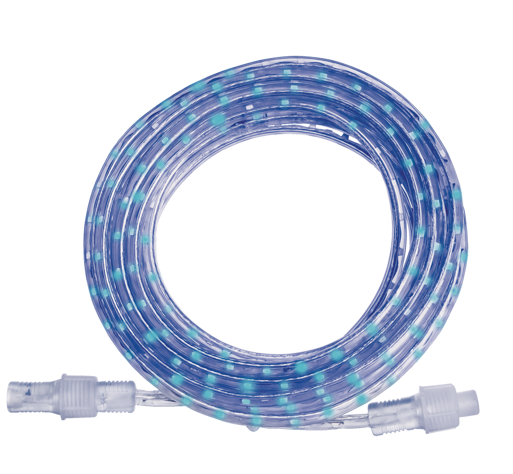 NOMA Christmas Lights Rope Lights, 330 LED Lights, Blue, 23ft