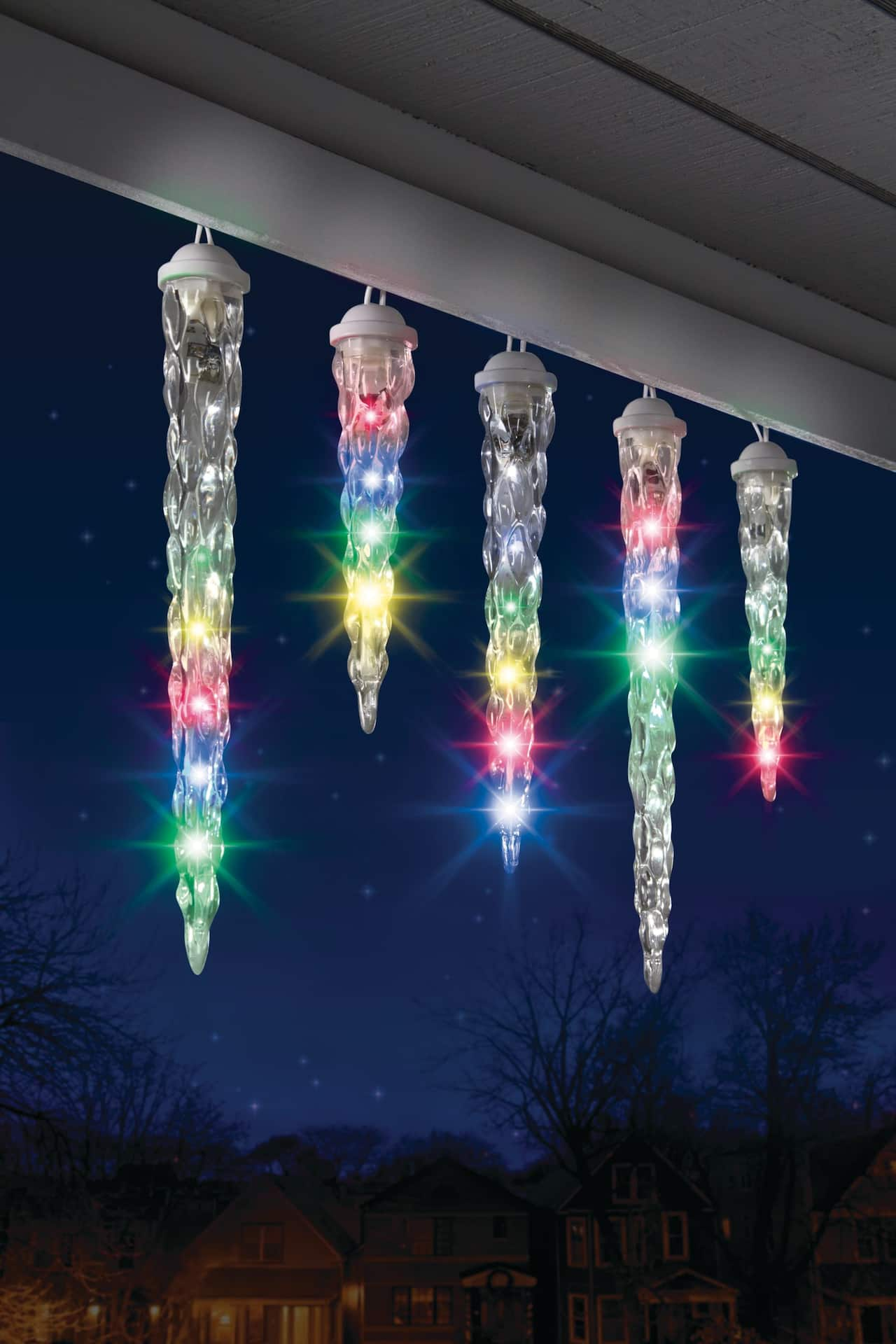 NOMA Shooting Star Icicle LED 10 Lights Multicoloured Canadian Tire