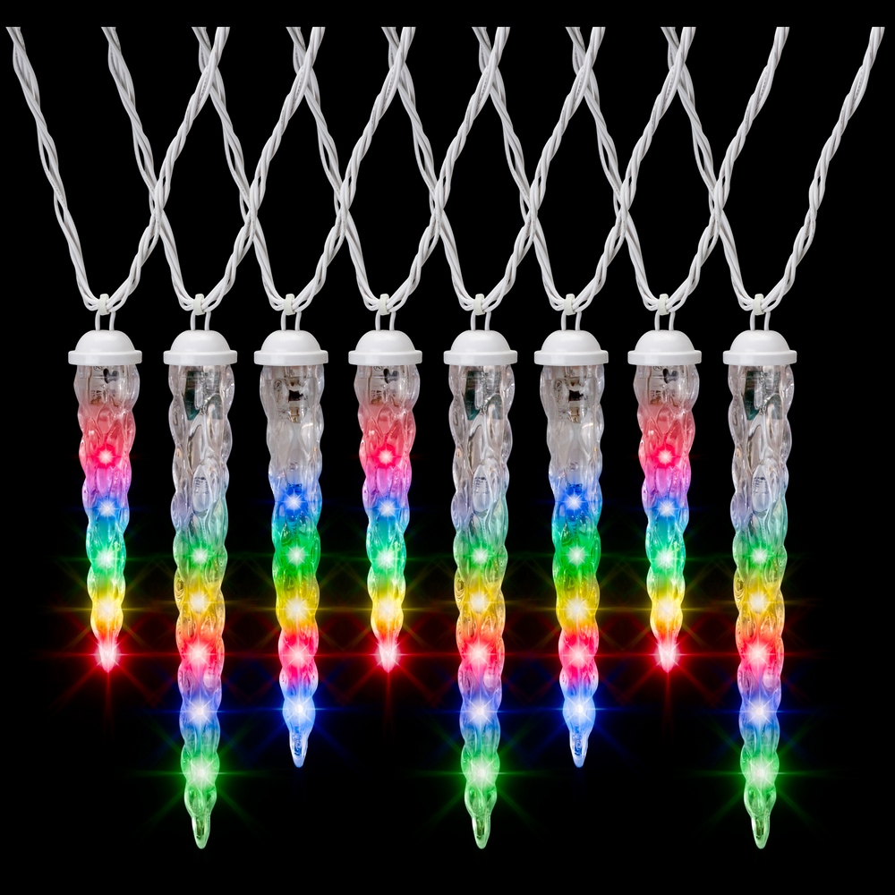 NOMA Shooting Star Icicle Christmas Lights, 10 LED Lights, Multicolour