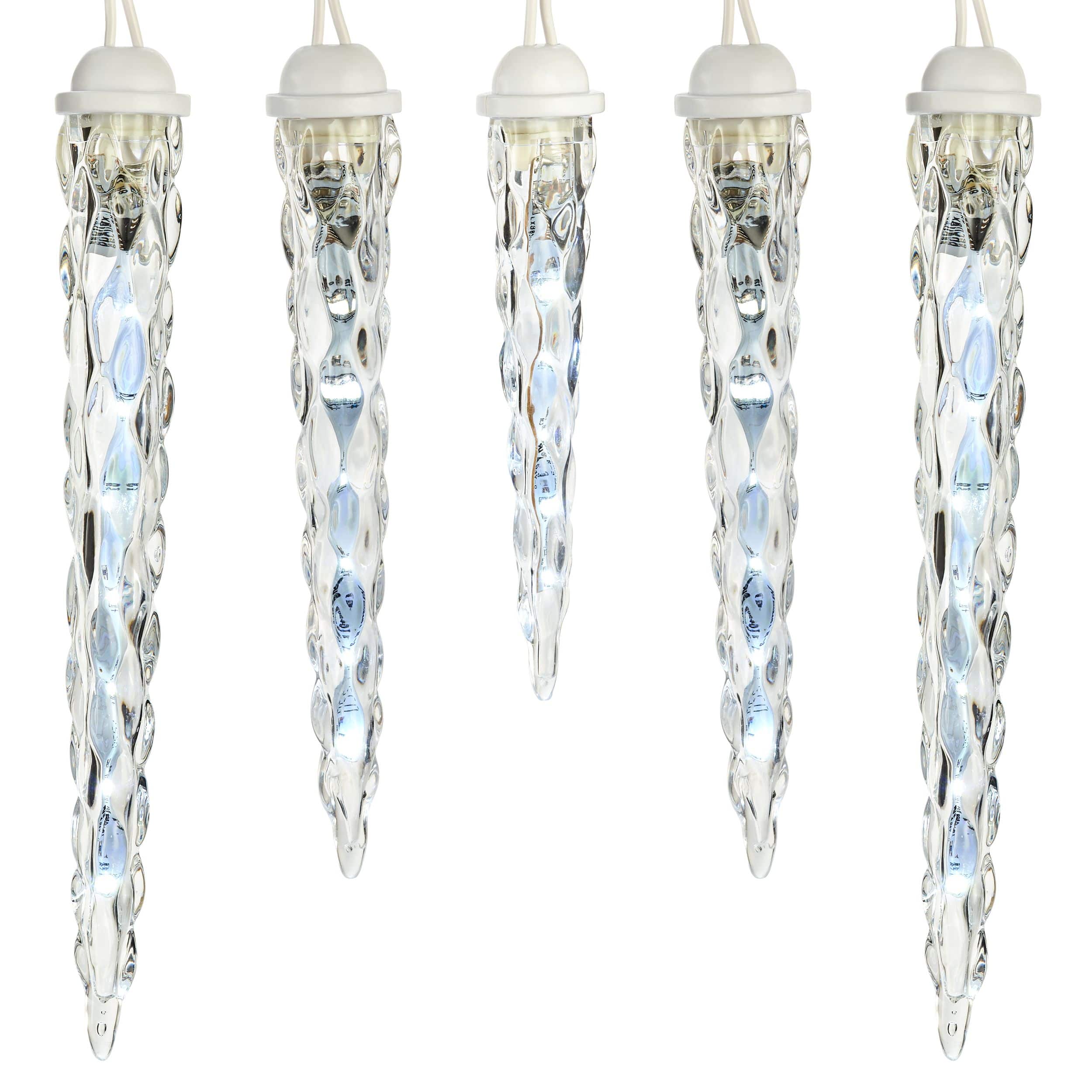 Shooting Star Icicle LED 10 Lights, Pure White NOMA