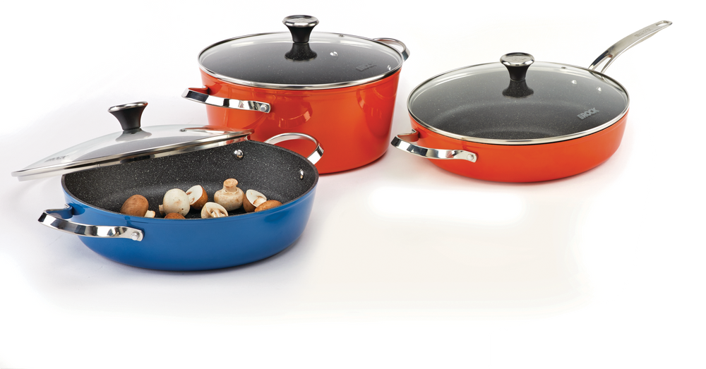 Heritage The Rock OnePot Dutch Oven, Dishwasher & Oven Safe, Blue, 5qt