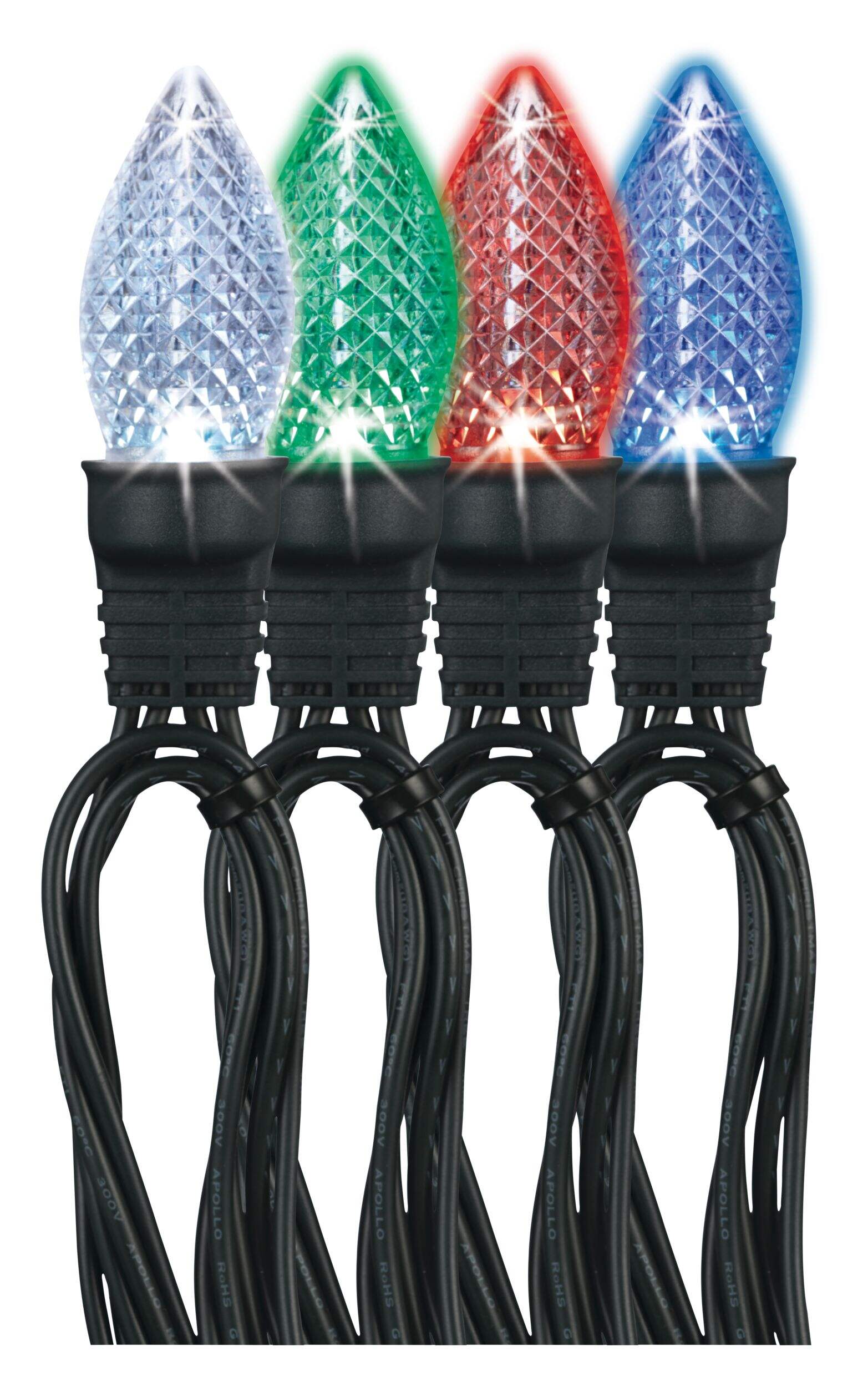 Outdoor C9 Dancing Light Show LED Christmas Lights, Assorted Colours Canadian Tire