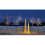 Arbre à brindilles CANVAS, blanc pur, 5 pi Composite_or_Mixed