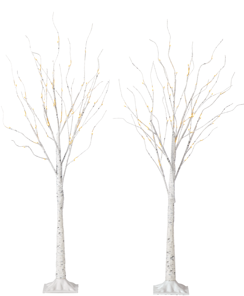 CANVAS Birch Tree, Warm White, 4-ft, 2-pk | Canadian Tire