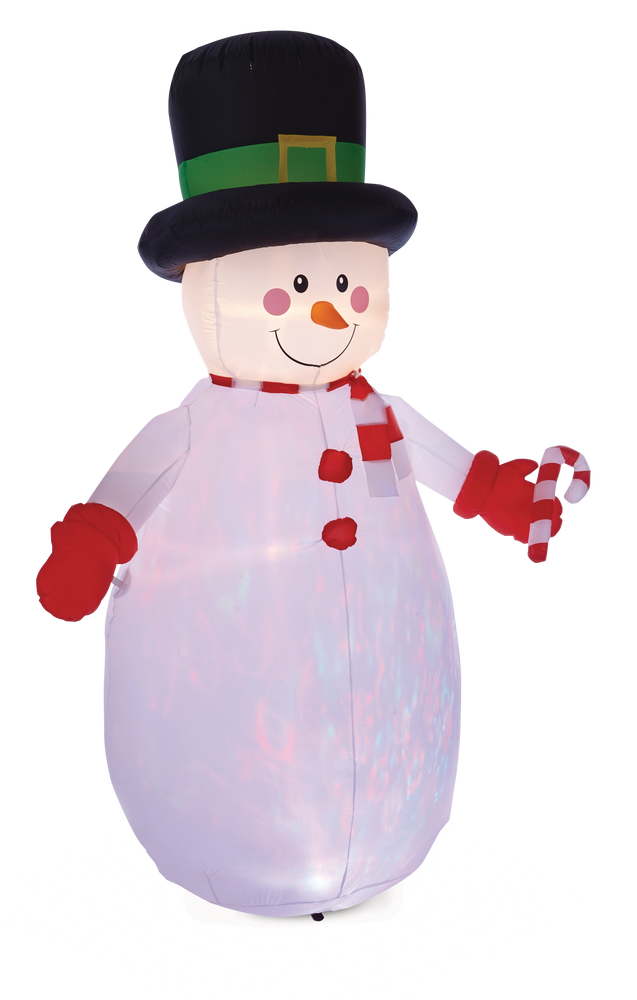 GEMMY Inflatable 8' Projection Snowman Canadian Tire