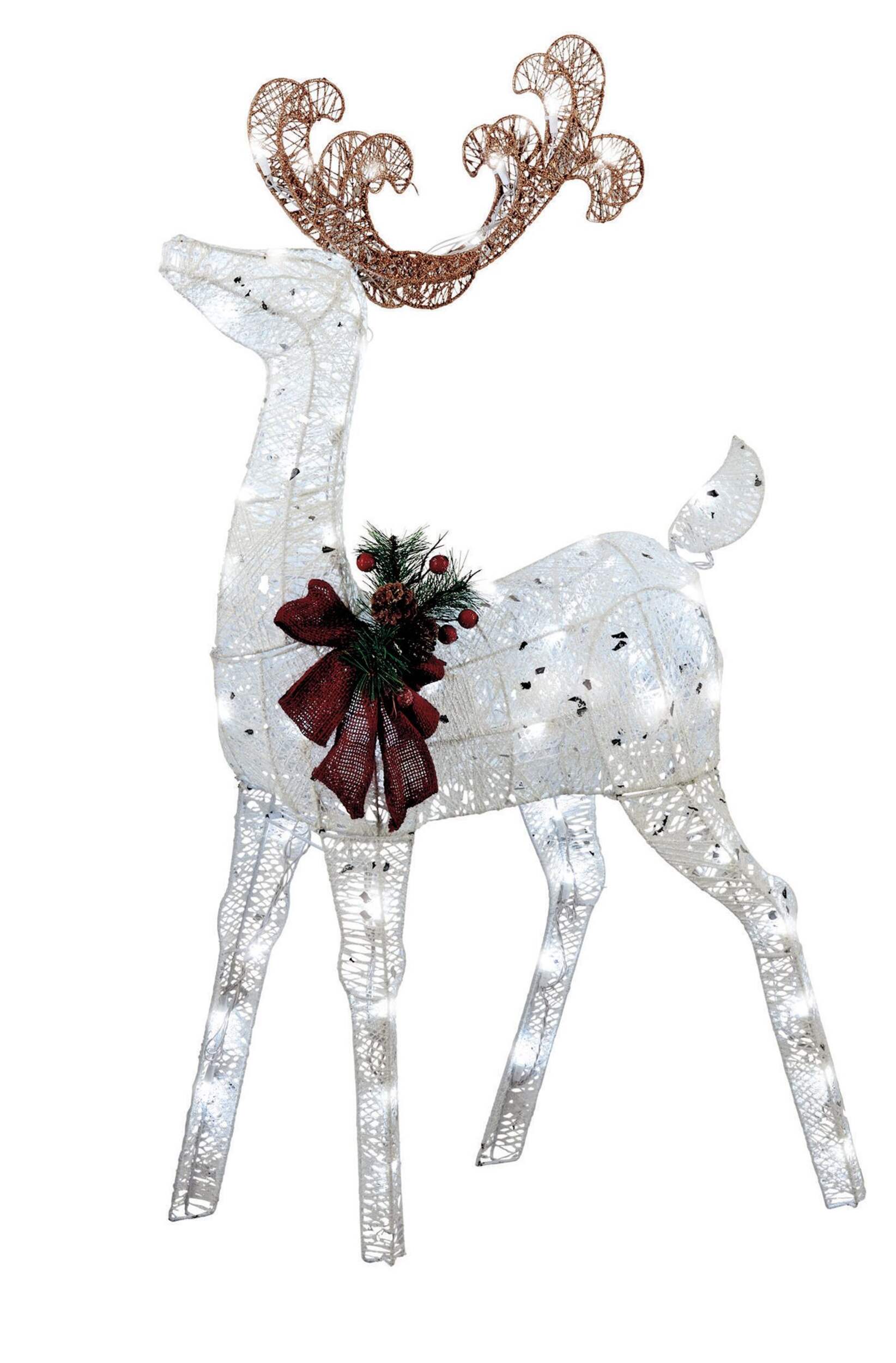 NOMA Pre-Lit Deer and Sleigh Wireform Set | Canadian Tire