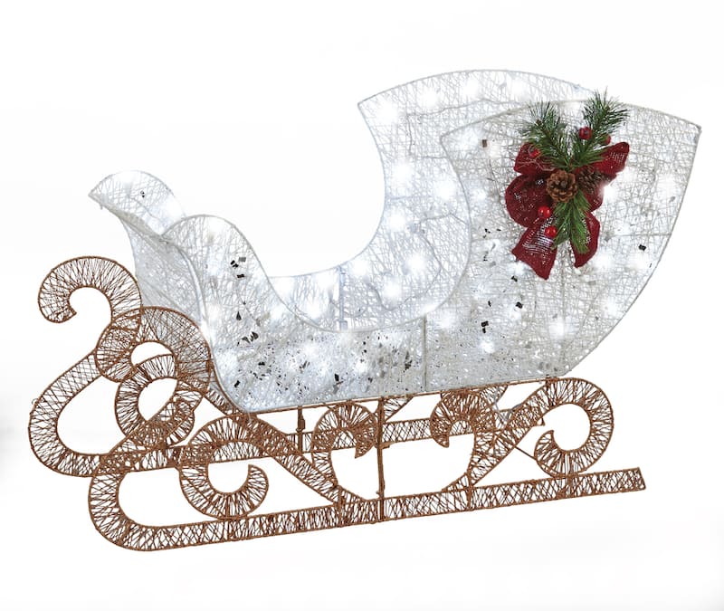 NOMA Pre-Lit Deer and Sleigh Wireform Set | Canadian Tire