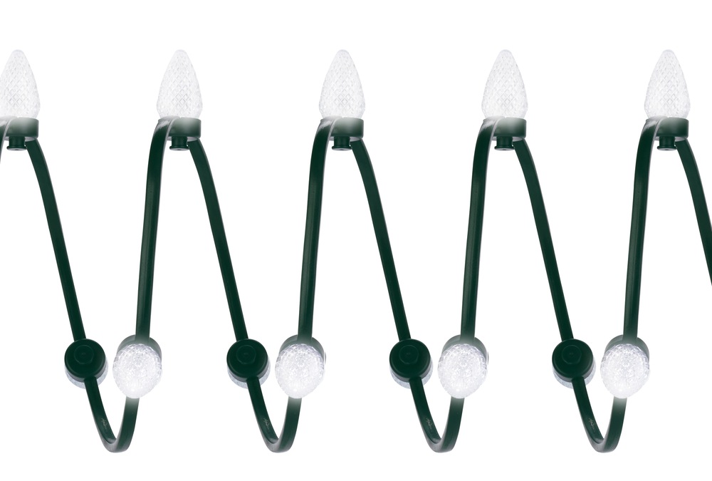 NOMA 25 Outdoor C9 TangleFree Christmas Lights, Pure White Canadian Tire