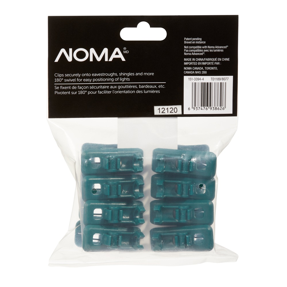 NOMA QuickClip C6 Christmas Lights Clips, 8pk Canadian Tire