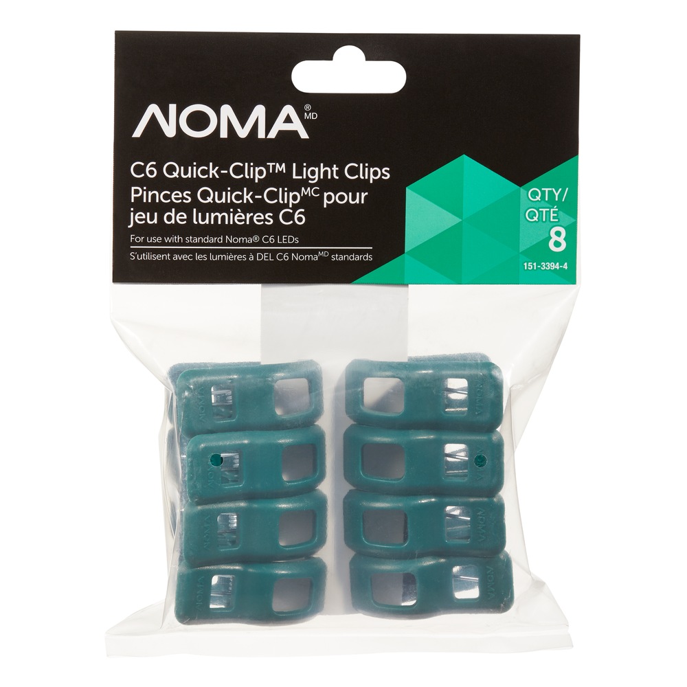 NOMA QuickClip C6 Christmas Lights Clips, 8pk Canadian Tire