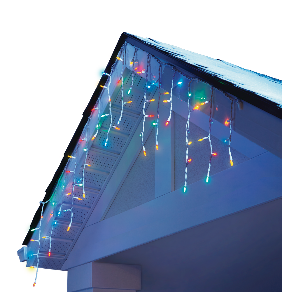 NOMA Icicle Christmas Lights, 70 LED Lights, Multicolour Canadian Tire
