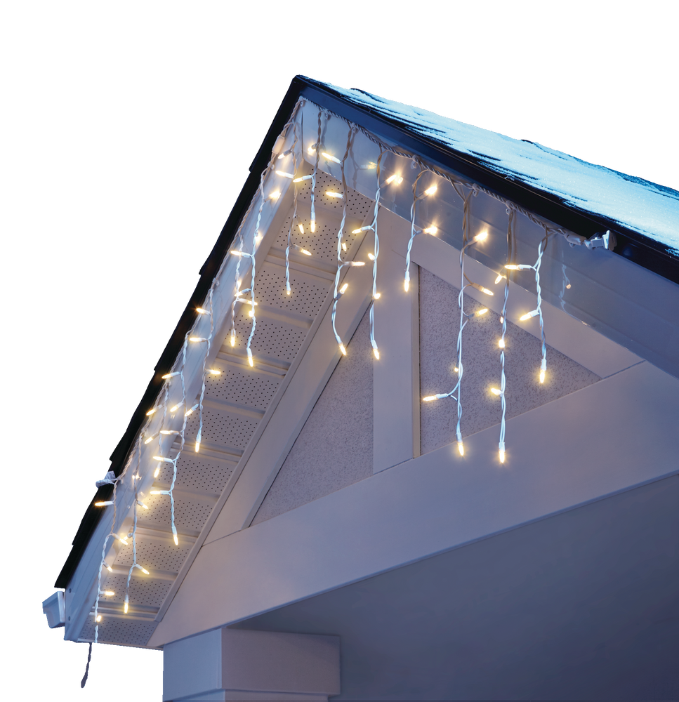 noma icicle lights warm white