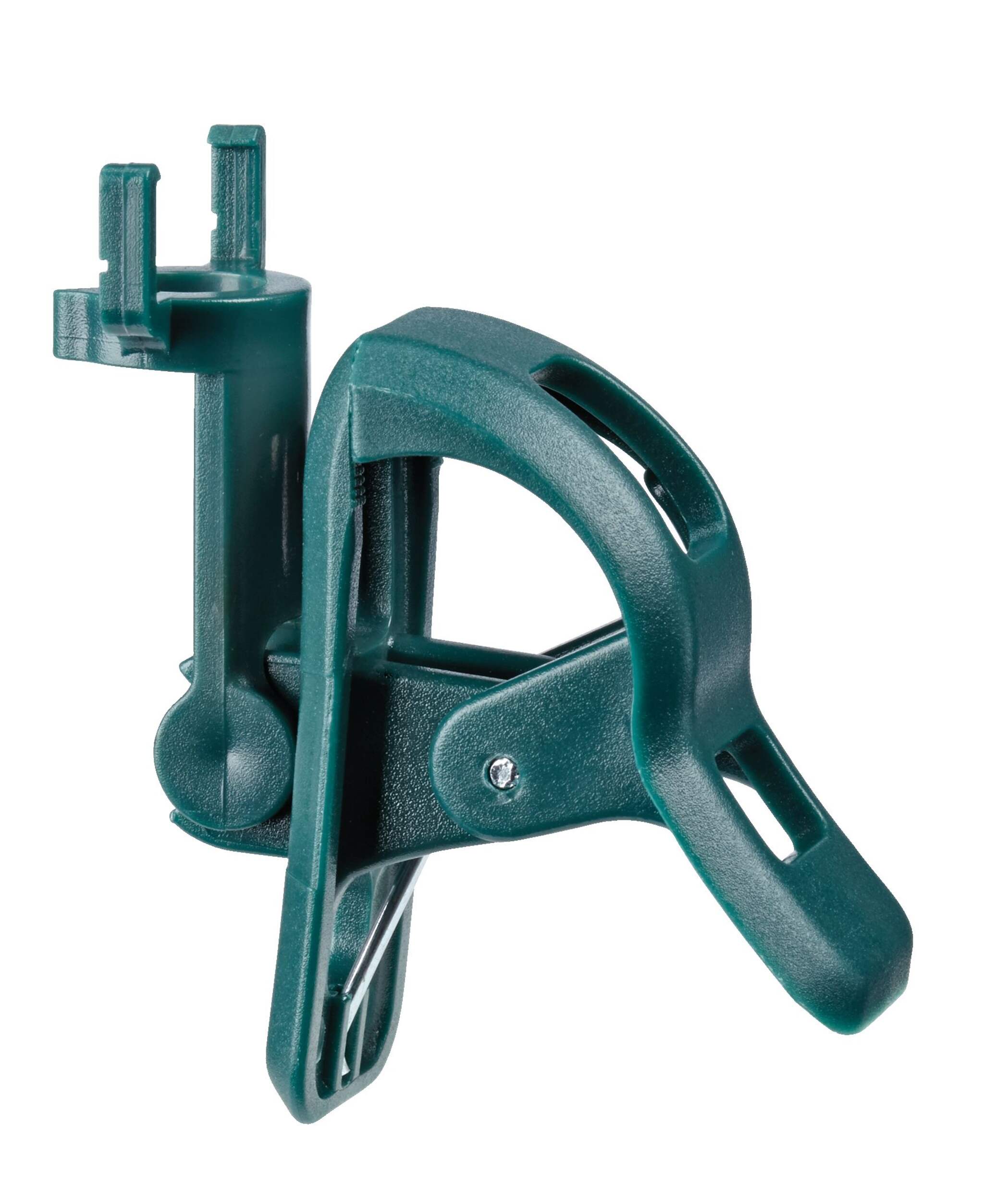 NOMA Quick-Clip 50 C9 Clips for Christmas Lights, Green Front_Angled_Right