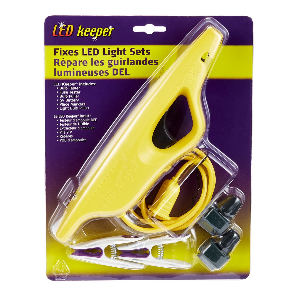 Outil de réparation d’ampoules des fêtes à DEL LED Keeper, paq. 7