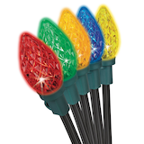 For Living Outdoor C7 LED, Multicoloured, 19.1-m, 150-pc CloseUp
