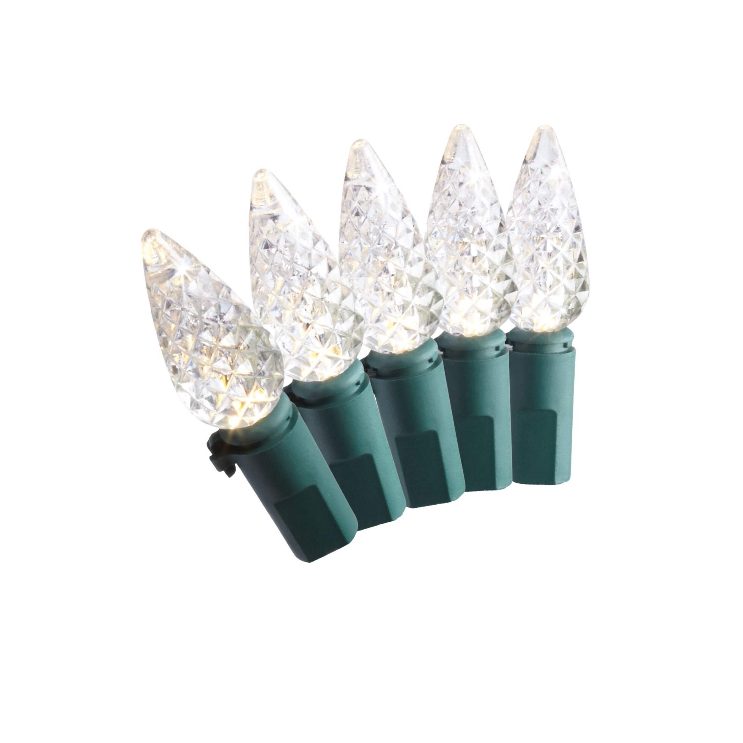 For Living Outdoor 200 C6 LED Lights, Warm White CloseUp