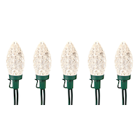 For Living Outdoor C7 LED, Warm White, 50-pc CloseUp
