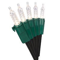 For Living Outdoor Mini LED, Warm White, 7.6-m, 100-pc CloseUp