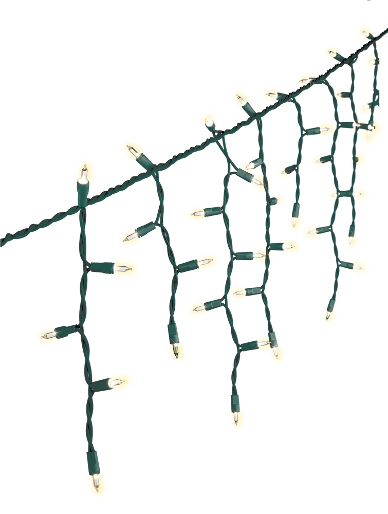 For Living Icicle Christmas Lights, 100 Incandescent Lights, Clear Canadian Tire