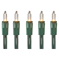 For Living Indoor 100 Mini Incandescent Christmas Lights, 23-ft, Clear CloseUp