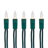 Mini ampoules incandescentes d'extérieur For Living, transparent, paq. 50 CloseUp