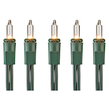 For Living Outdoor 400 Mini Incandescent Christmas Lights, Clear CloseUp